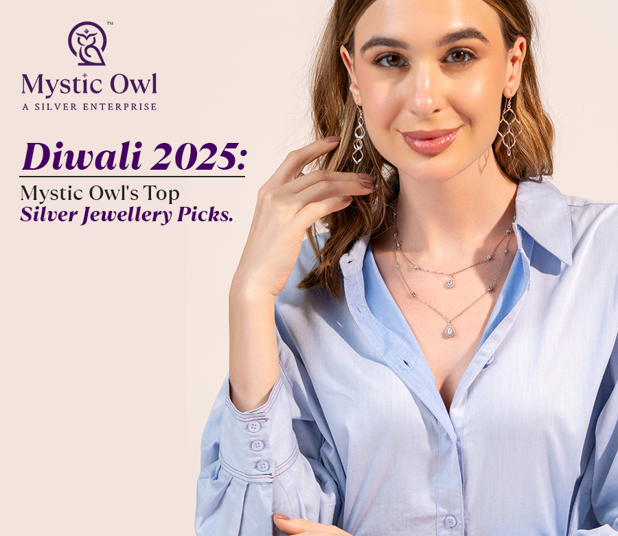 Diwali 2025: Mystic Owl's Top Silver Jewellery Picks