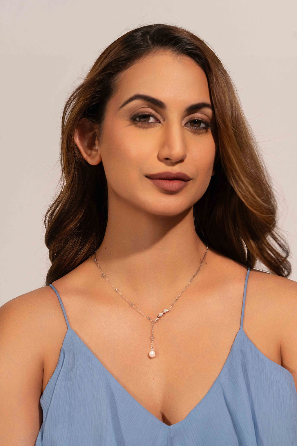 A Drop of Pearl Necklace