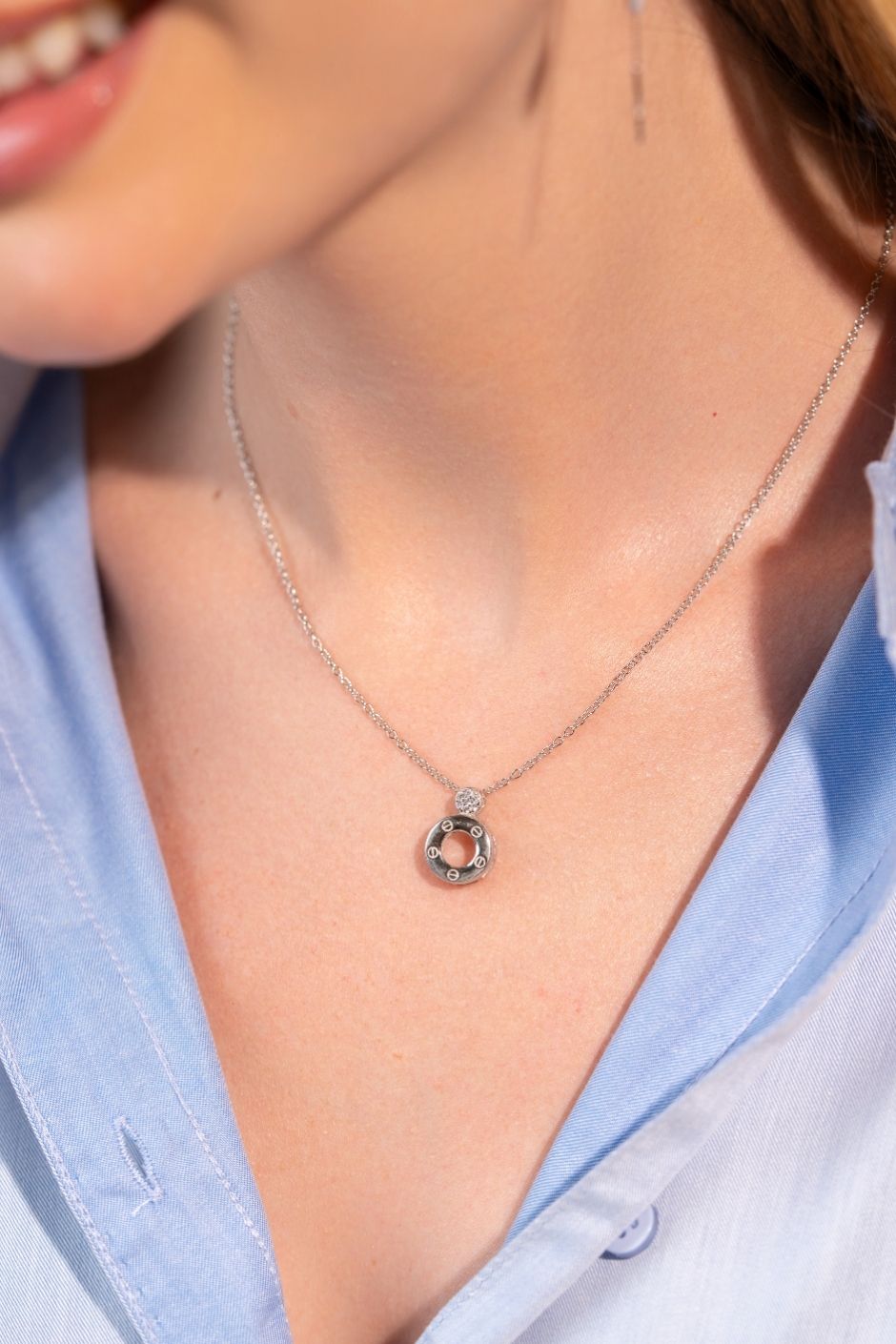 Oris Necklace - Oris 925 Silver Necklace For Women