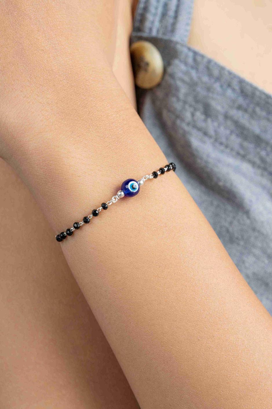 Siyahi Bracelet - Silver Bracelet For Women