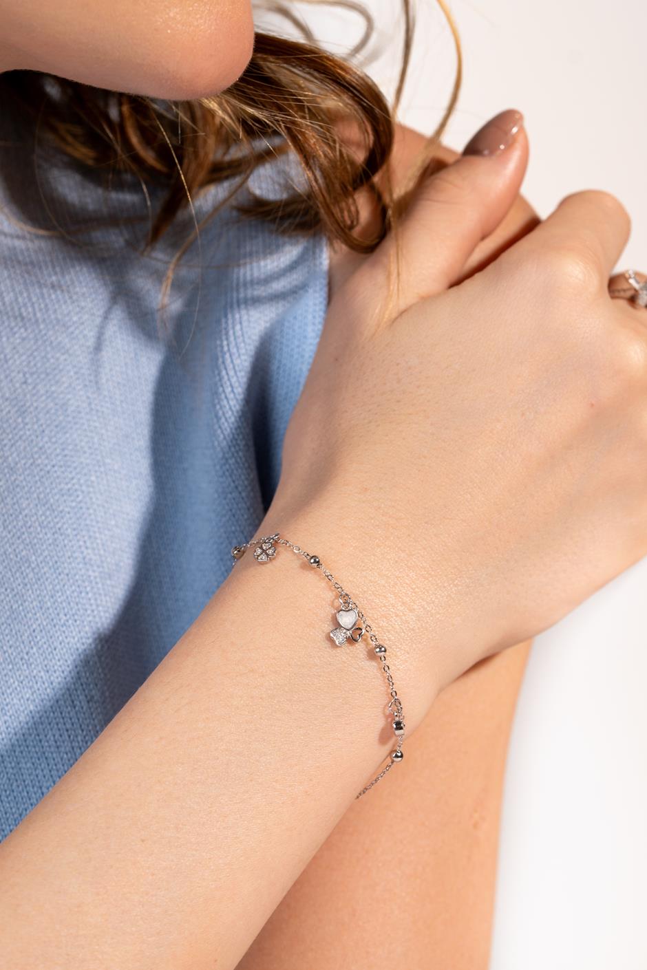 Felicity Silver Bracelet For Women At Mystic Owl Surat