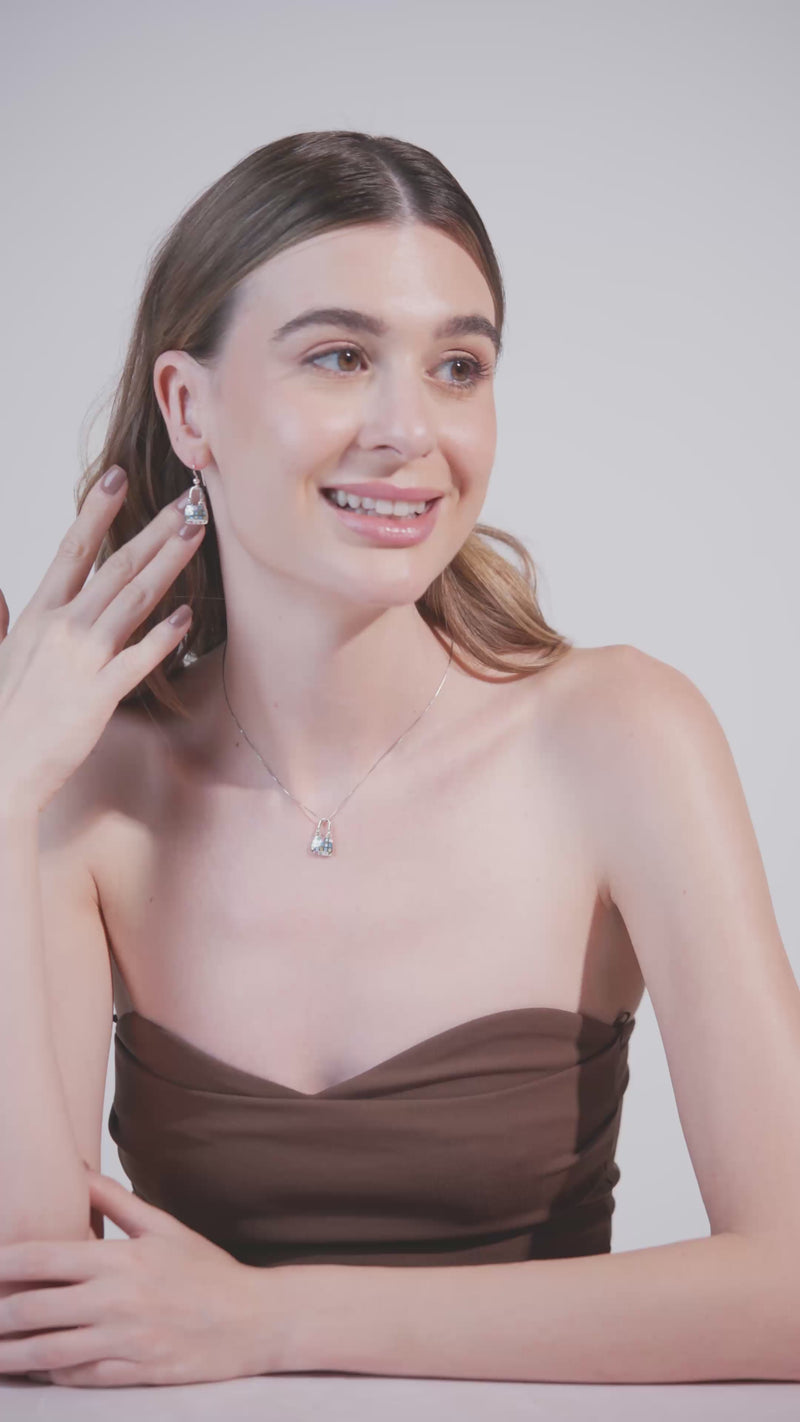 Tote Necklace And Earrings